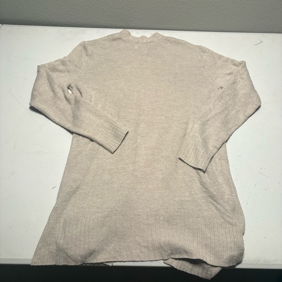 Old Navy Light Tan Open Front Cardigan - Picture 8 of 8